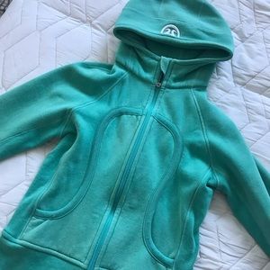 Lululemon teal scuba hoody